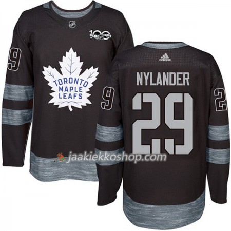 Miehille NHL Toronto Maple Leafs Pelipaita William Nylander 29 1917-2017 100th Anniversary Adidas Musta Authentic Miehille NHL Toronto Maple Leafs Pelipaita William Nylander 29 1917-2017 100th Anniversary Adidas Musta Authentic